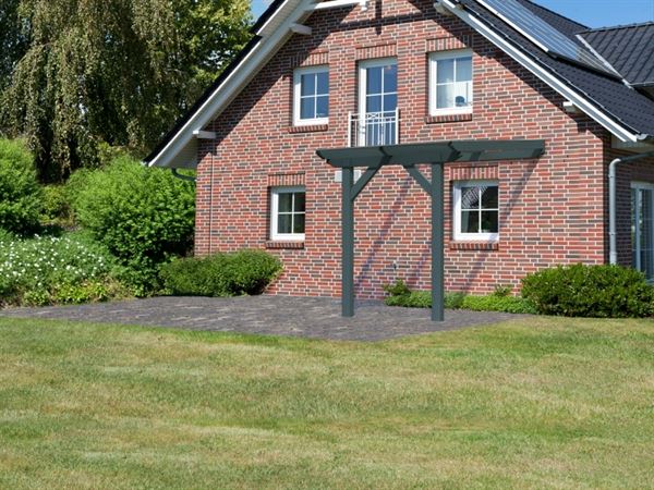 Karibu Terrassenüberdachung Classic Modell 2 Gr. A silbergrau Karibu Terrassenüberdachung Classic Modell 2 Gr. A silbergrau