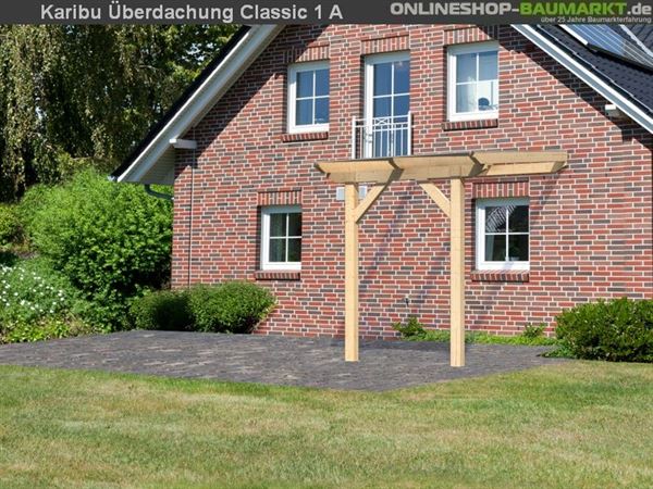 Karibu Terrassenüberdachung Classic Modell 1 Gr. A Karibu Terrassenüberdachung Classic Modell 1 Gr. A