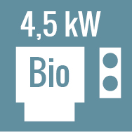 Karibu Sauna Asmada- 4,5 kW Bioofen ext. Strg- Rundbogen
