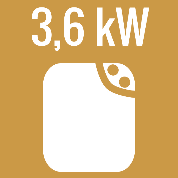 Minja - Karibu Sauna Plug & Play inkl. 3,6 kW-Ofen - mit Dachkranz -